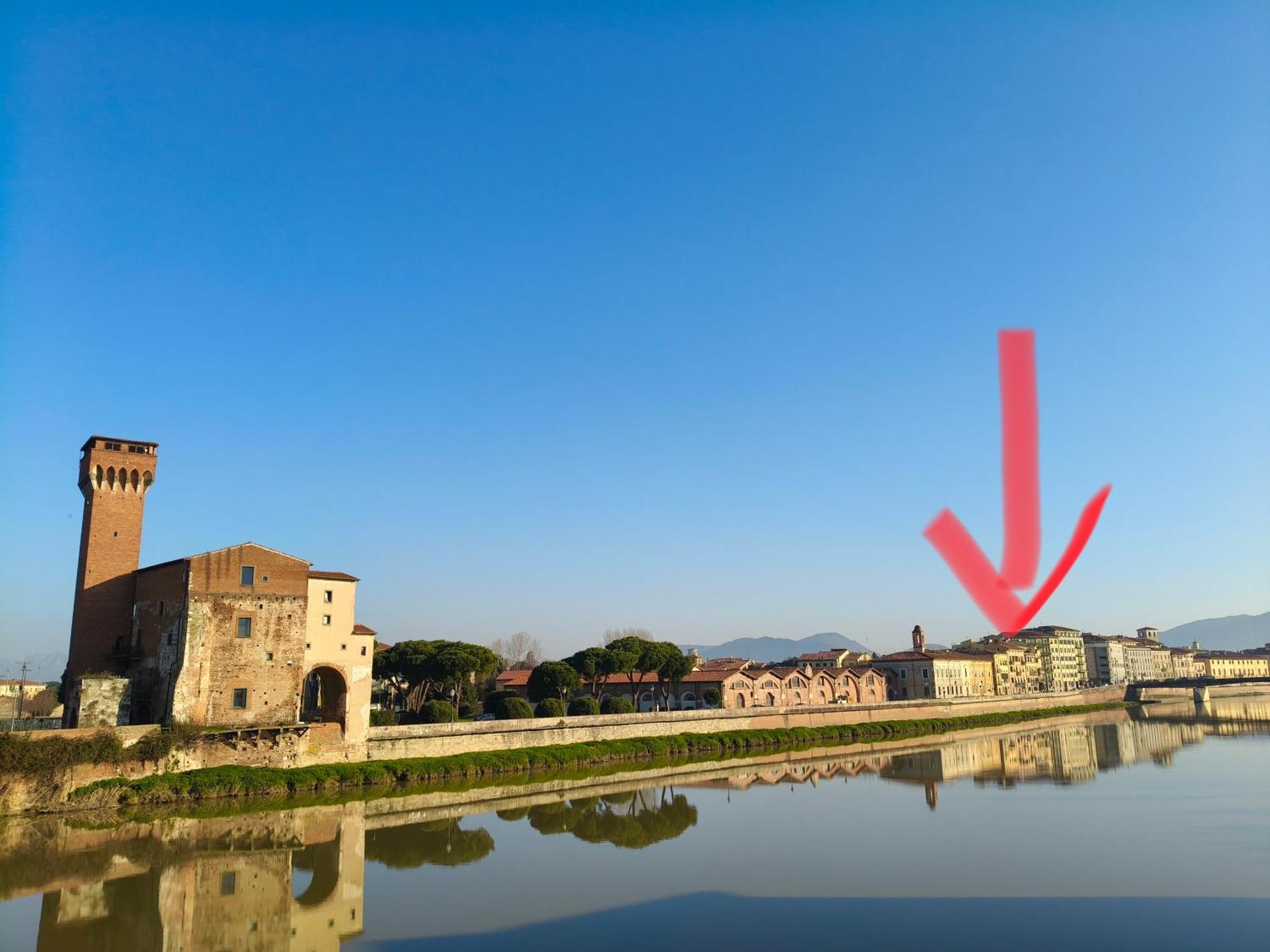 Appartamento Lungarno 7 Pisa Esterno foto
